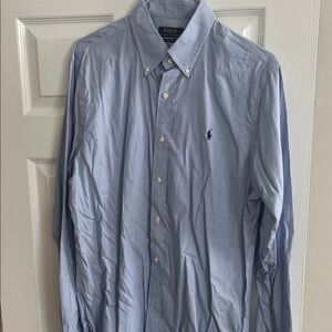 Polo Ralph Lauren Men's Light Blue Button-Down Shirt